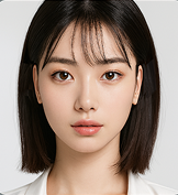 누운 귀 필러 Before